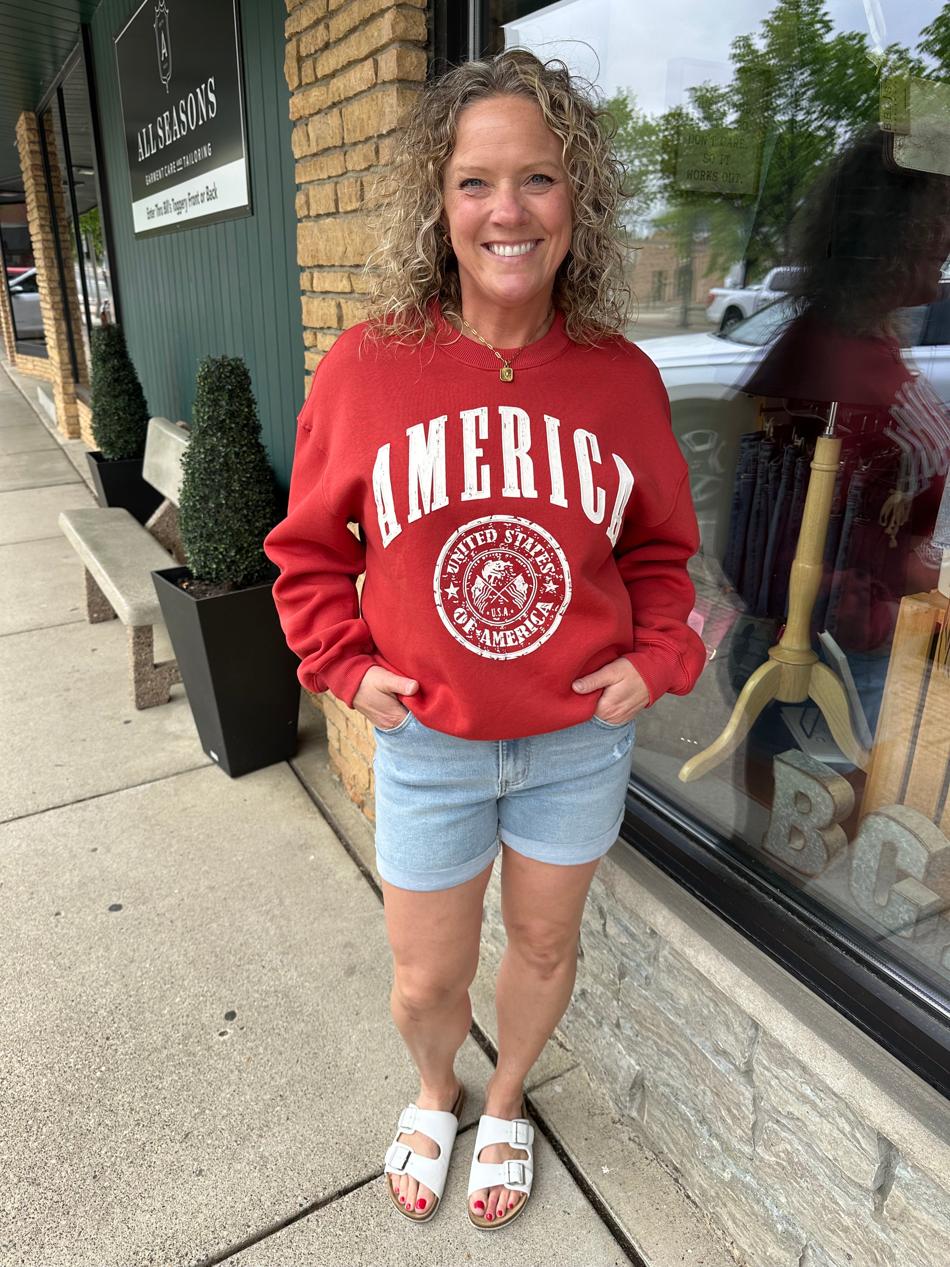 Vintage Indigo Shelby Short Bottoms - Shorts FLAG AND ANTHEM