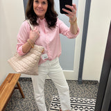 Optic White Avery Straight Jean Bottoms - Pants KUT FROM THE KLOTH