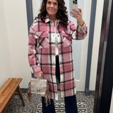 Sharon Plaid Shacket