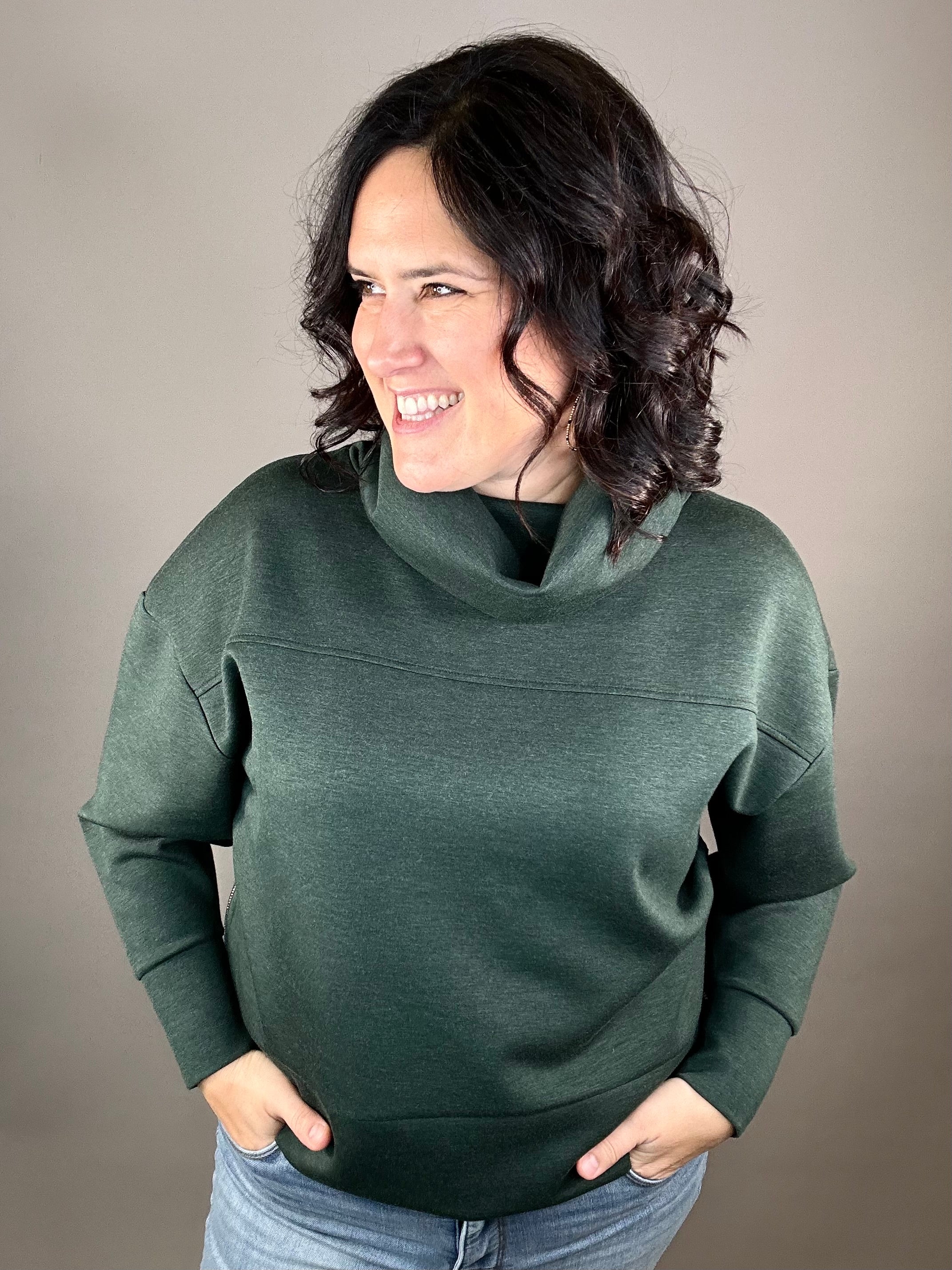 Pine Fillana Knit Pullover Top - Sweatshirt RD International