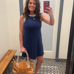 Navy Walter Mini Dress Dresses THREAD & SUPPLY