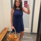 Navy Walter Mini Dress Dresses THREAD & SUPPLY