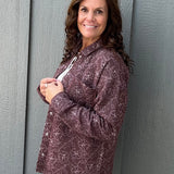 Brown Floral Claremont Jacket