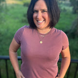 Zinfandel Asher Tee Tops- Tees THREAD & SUPPLY