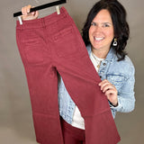 Burgundy Dana Pants