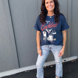 Navy Farm to Cocktail Tee