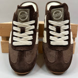 Back 70 Venice Coffee Velvet Sneaker Mule