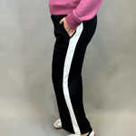 Lula Side Stripe Wide Bottoms - Pants P.CILL