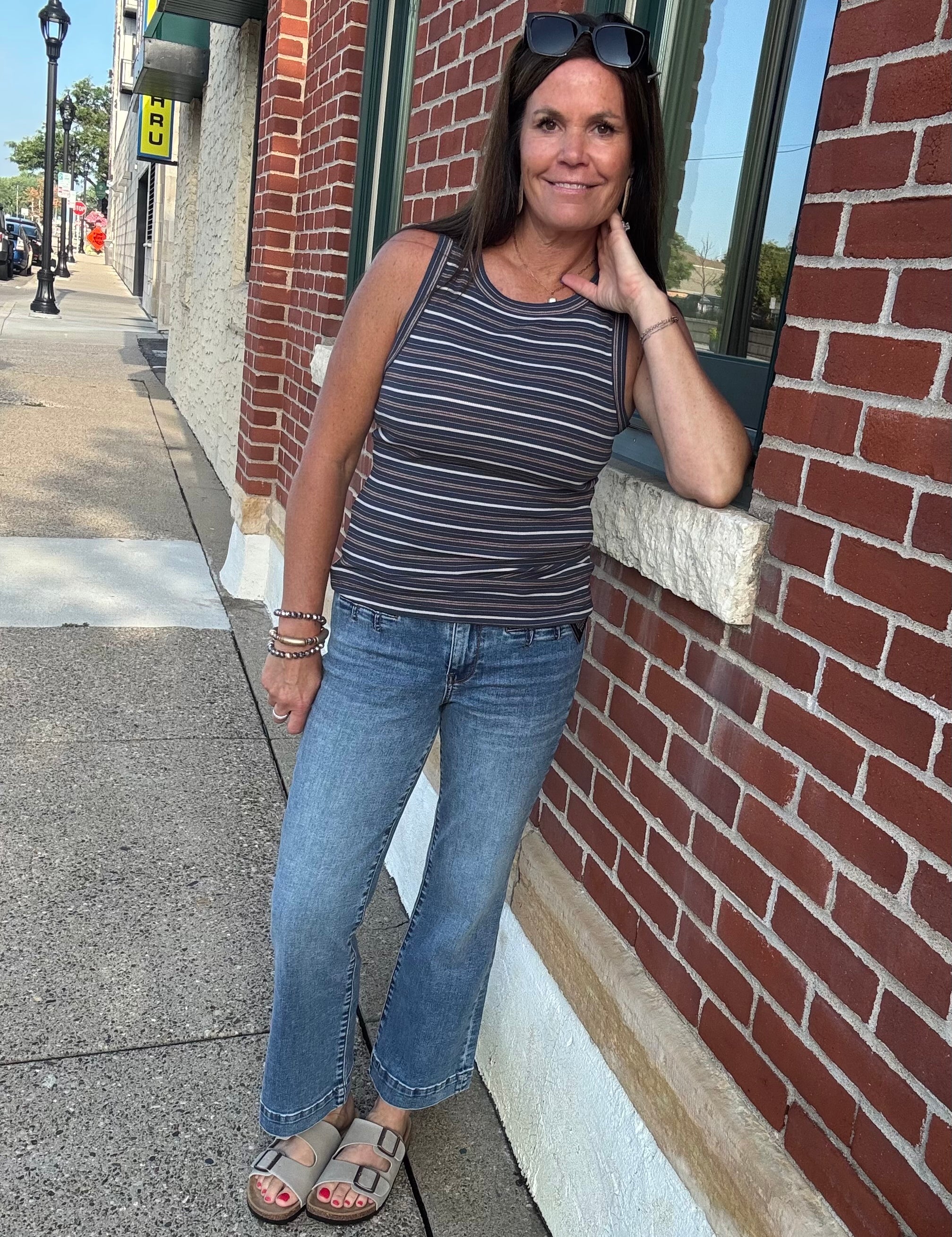 Multi Stripe Edlin Tank Tops- Tanks THREAD & SUPPLY