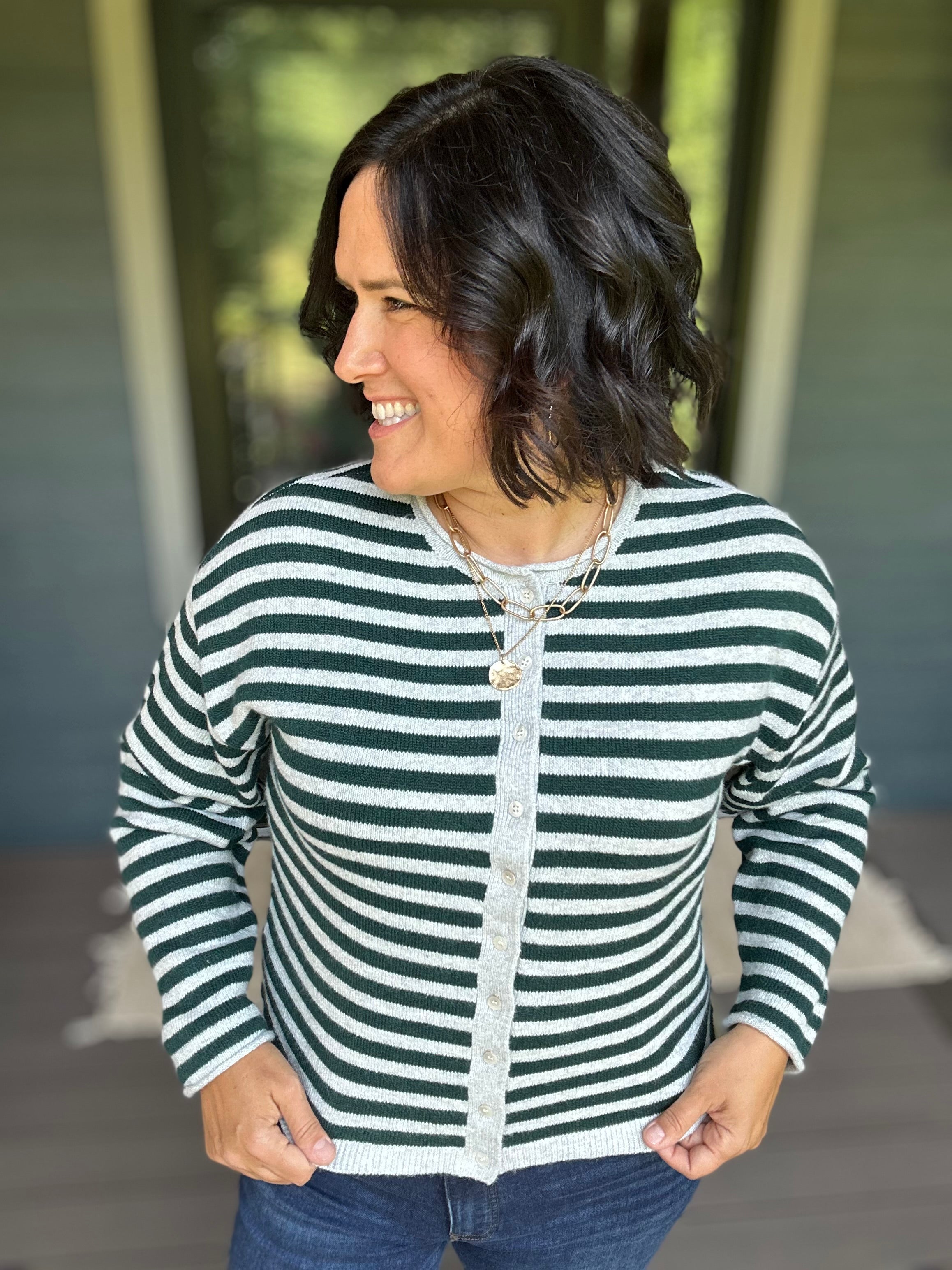 Grey Pine Dover Cardigan Tops- Cardigans THREAD & SUPPLY