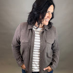 Brown Heather Cassian Shirt Tops - Button Ups THREAD & SUPPLY
