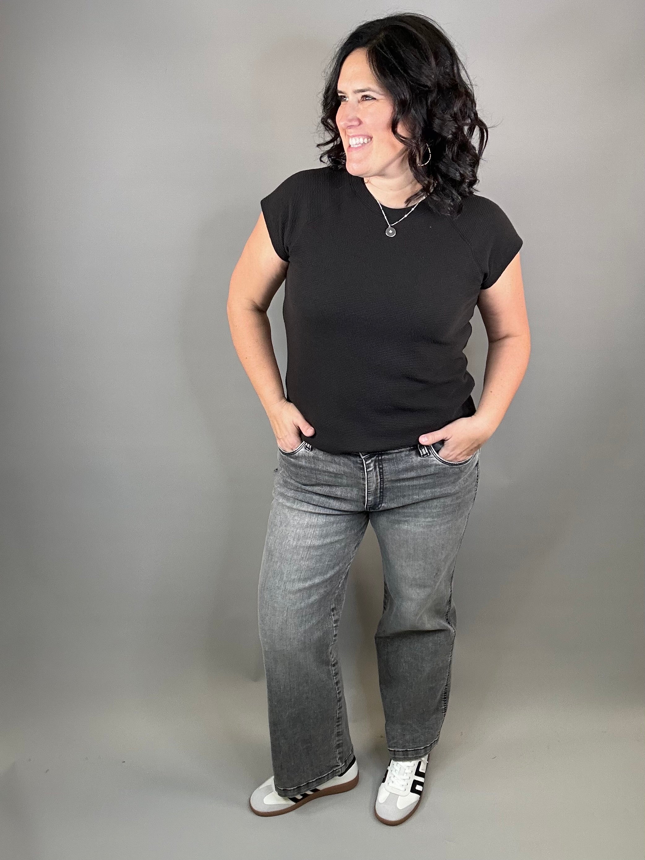 Grey Aquainted Pattie Bottoms - Pants KUT FROM THE KLOTH