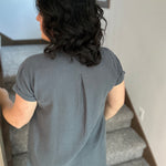 Charcoal June Dress Dresses THREAD & SUPPLY