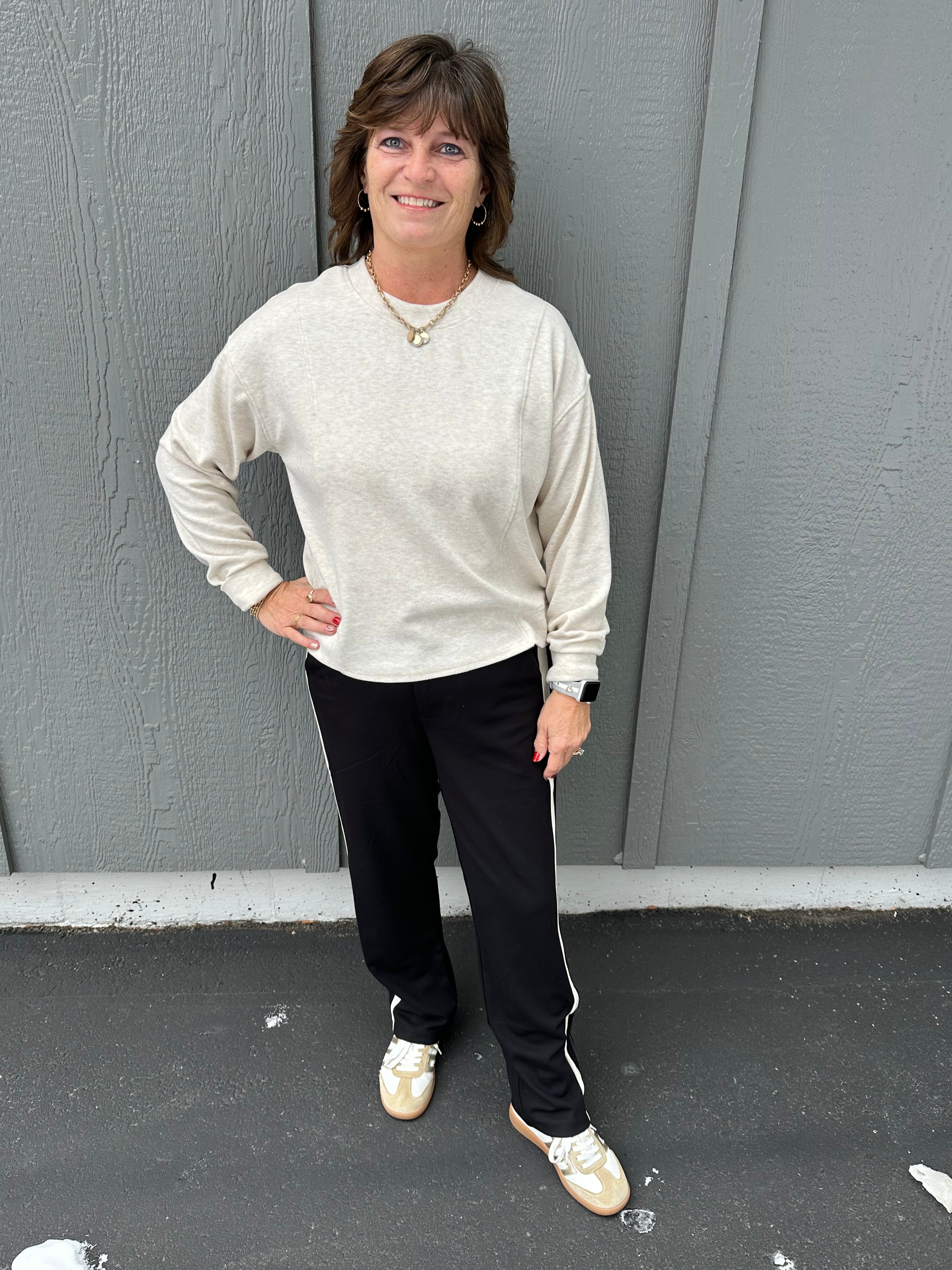 Black Faye Straight Leg Pant Bottoms - Pants KUT FROM THE KLOTH