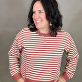 Brick Striped Sweatshirt