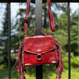 Cherry Lacquer Hidden Bag