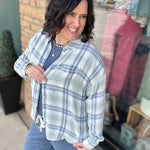 Sage Combo Leetonia Top Tops - Button Ups FLAG AND ANTHEM