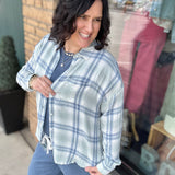 Sage Combo Leetonia Top Tops - Button Ups FLAG AND ANTHEM