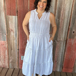 Ivory Taupe Amorette Dress Dresses THREAD & SUPPLY