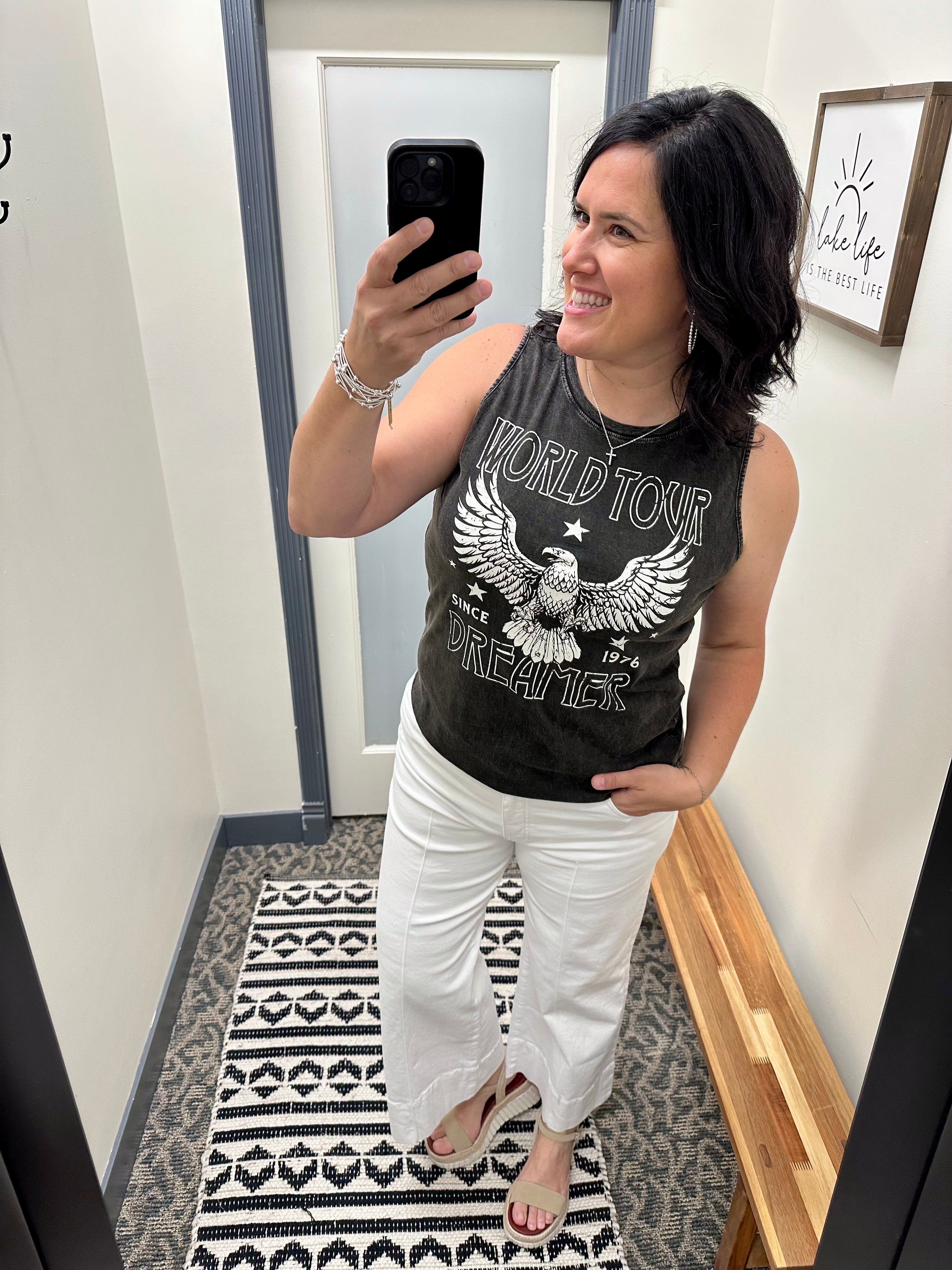 World Tour Dreamer Tank Tops- Tanks HRT and LUV