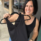 Black Seamless Tank
