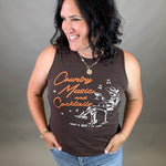 Country Music and Cocktails Tank Tops- Tanks HRT and LUV