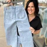 Tone w/ Light Base Wash Meg Jeans