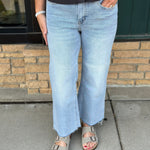 Blue Koi Wide Leg Jean Bottoms - Pants MICA DENIM