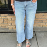 Blue Koi Wide Leg Jean Bottoms - Pants MICA DENIM