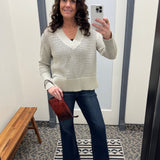 Cameron Crochet Sweater