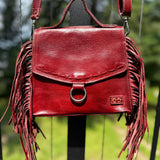 Cherry Lacquer Hidden Bag