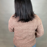 Raw Umber Lois Sweater Jacket Outerwear- Jackets THREAD & SUPPLY