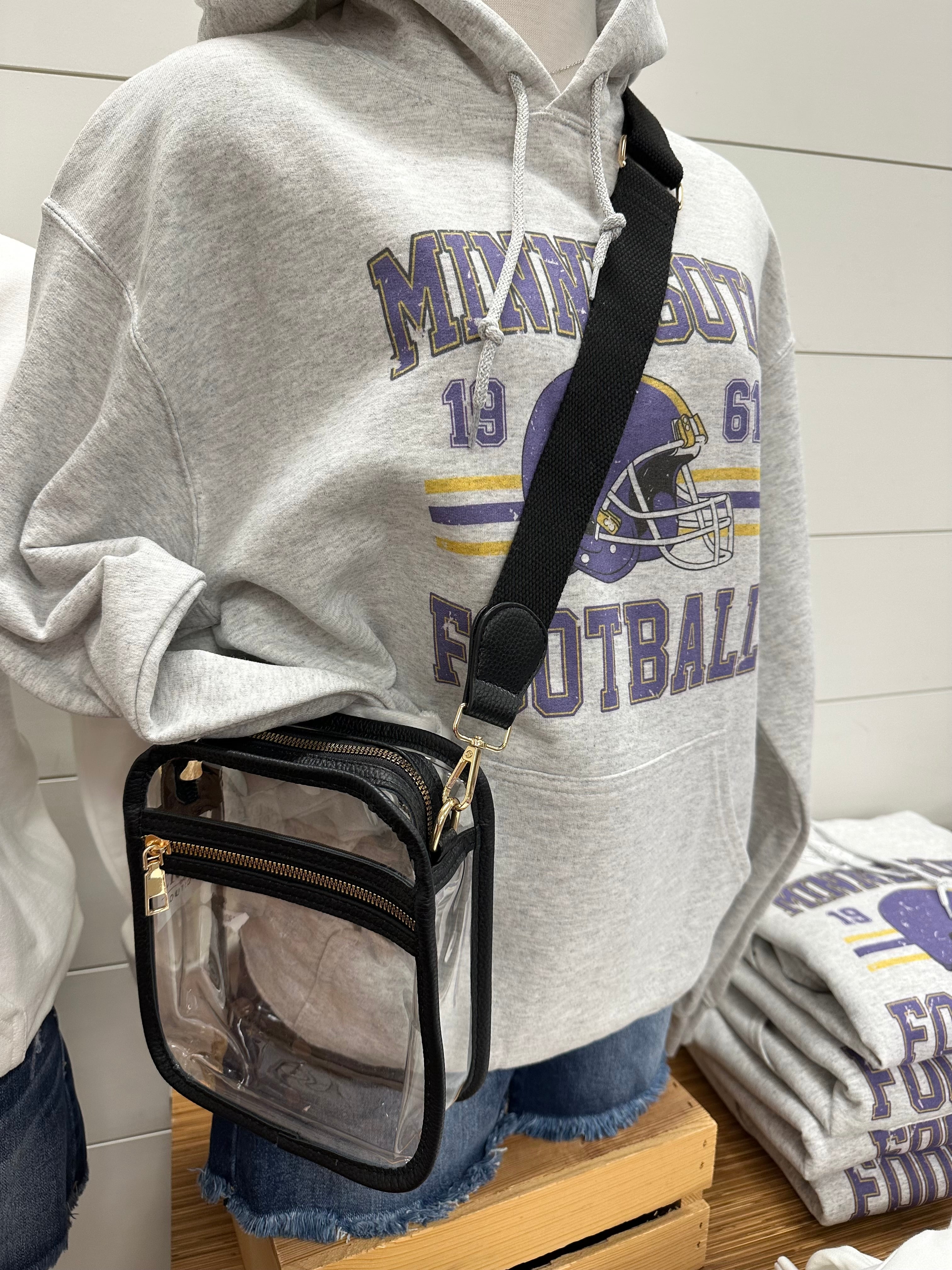 Clear Crossbody Mini Bag Bags- Purses HANA