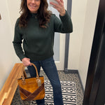 Green Goodwin Sweater Top - Sweater VELVET HEART