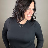 Black Stassia Top