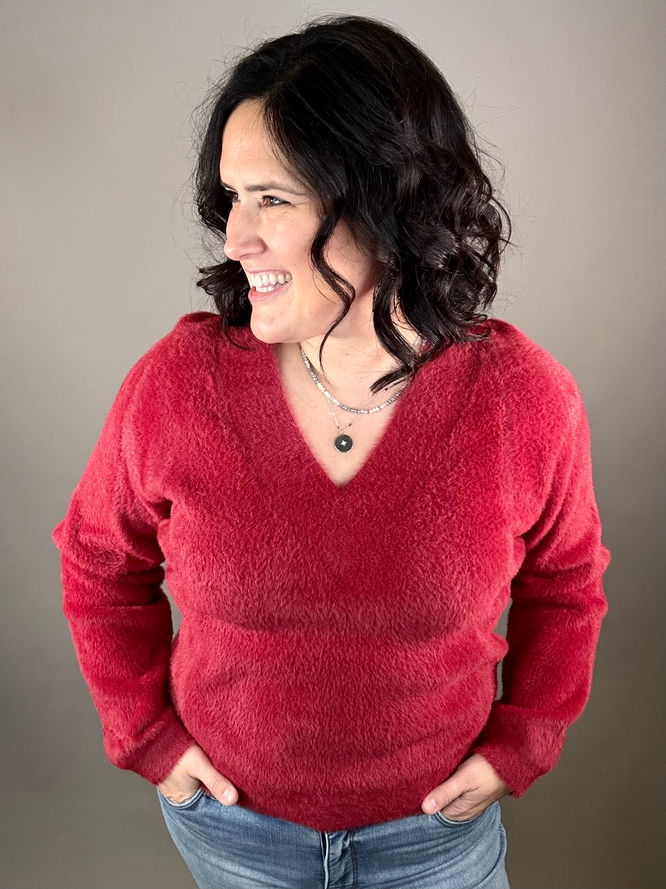 Berry Revel Sweater Top - Sweater KUT FROM THE KLOTH