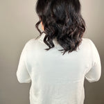 Cream Mock Neck Sweater Top - Sweater FATE by LFD