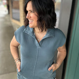 Blue Mirage Olson Top Top - Sweatshirt THREAD & SUPPLY