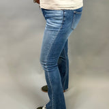 High Rise Boot Cut Smalt Blue