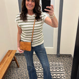 Sage Ashley Striped Sweater