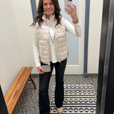 Sand Pacific Puffer Vest Outerwear - Vest STORM CREEK
