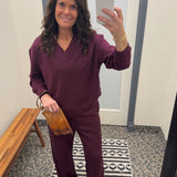 Port Hartley V Neck Top