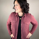 Deep Ruby Cassian Shirt