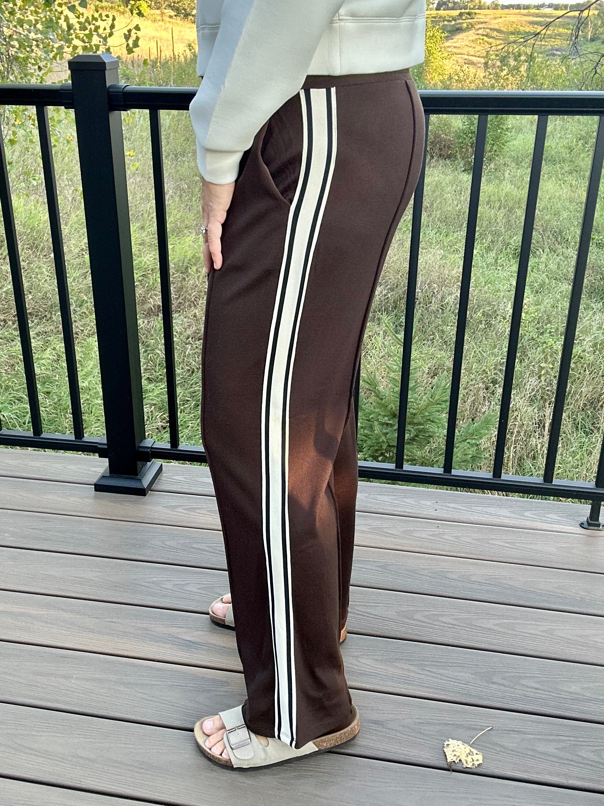 Visalia Knit Varsity Pant Bottom- Pants FLAG AND ANTHEM