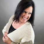 Color Block Open Cardigan Tops- Cardigans EE:SOME