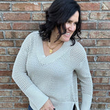 Cameron Crochet Sweater