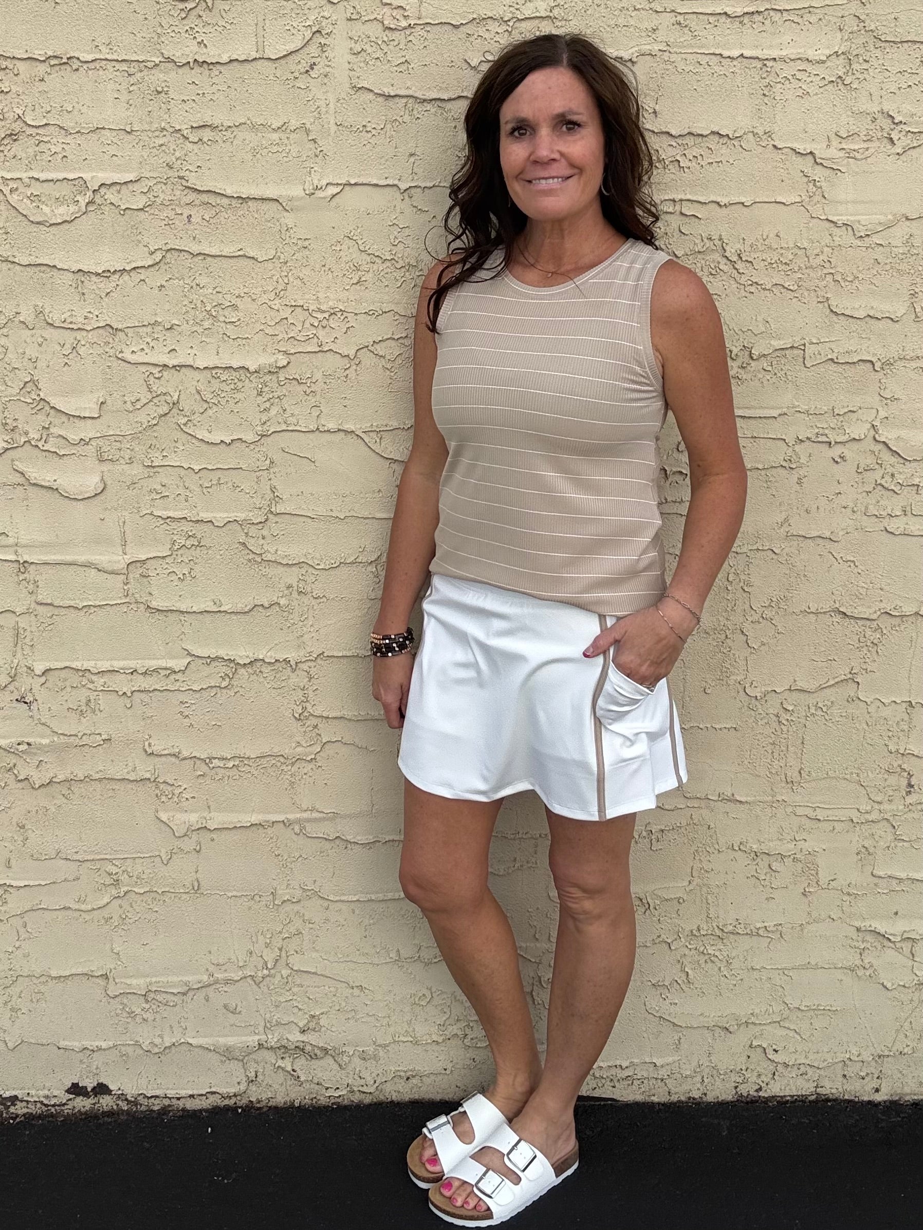 White Pepper Euclid Tank Tops- Tanks THREAD & SUPPLY