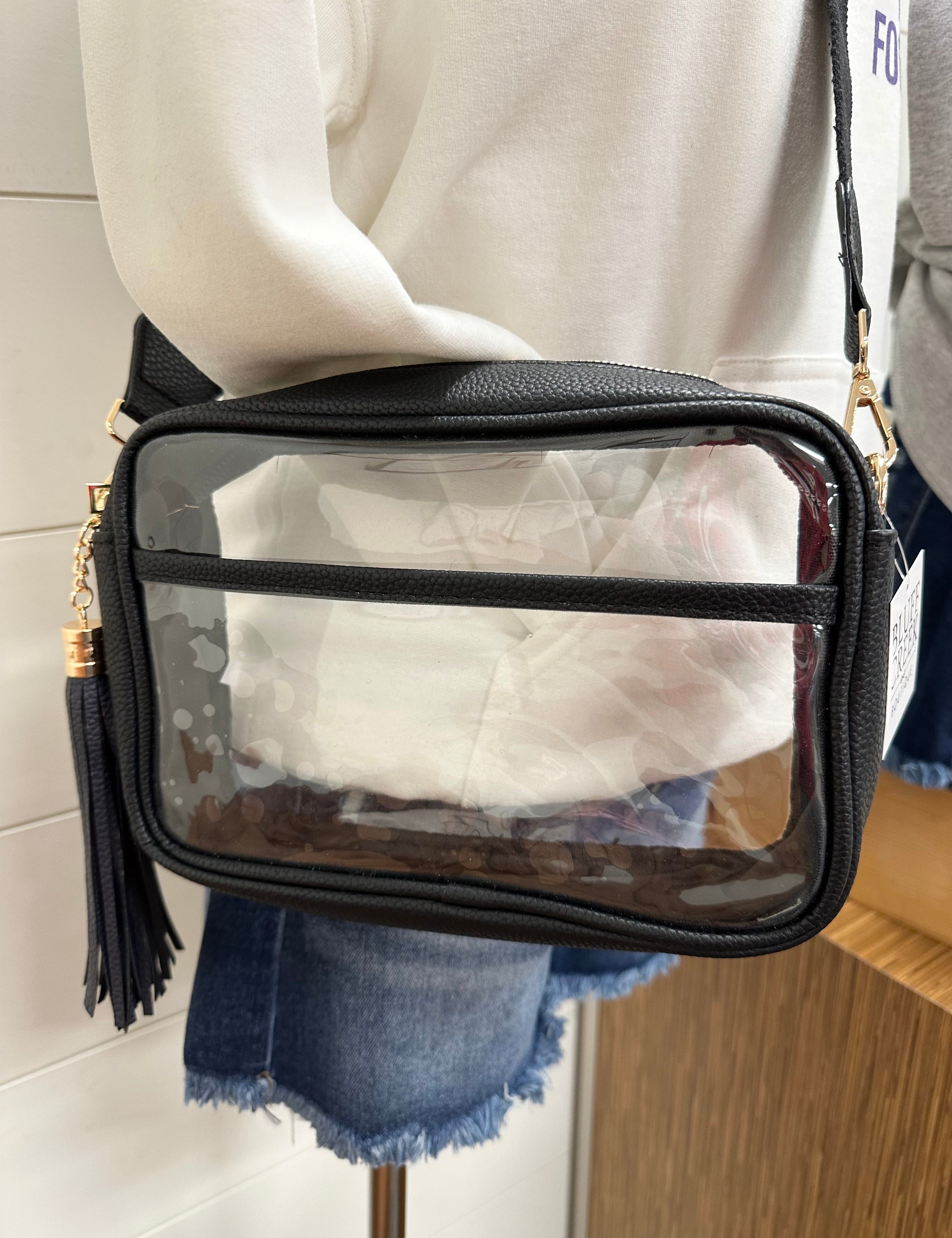 Clear Cross Body Camera Bag Bags- Purses HANA