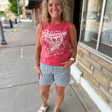 Navy Jane Long Short Bottoms - Shorts KUT FROM THE KLOTH