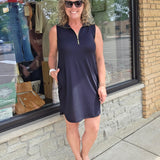Jet Black Harbour Dress Dresses DEAR SCARLETT